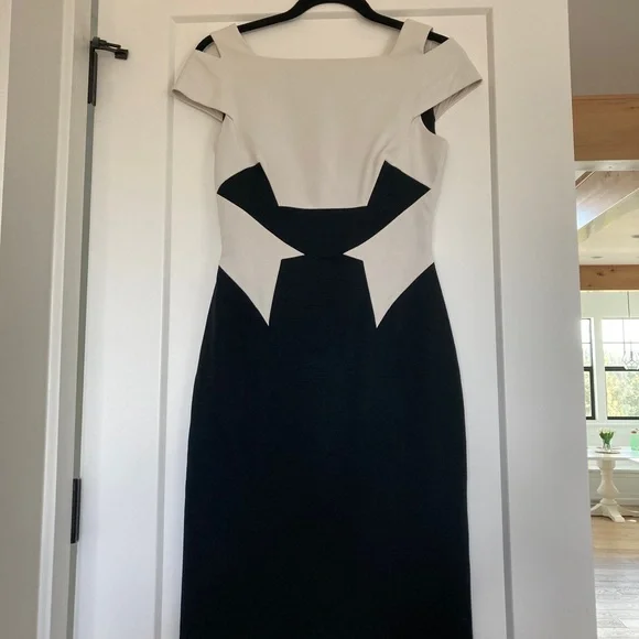 Karen Millen | Dresses | Karen Millen Black And White Dress | Poshmark